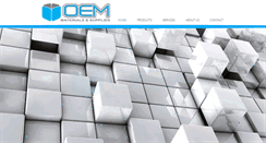 Desktop Screenshot of oemmaterials.com