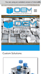 Mobile Screenshot of oemmaterials.com